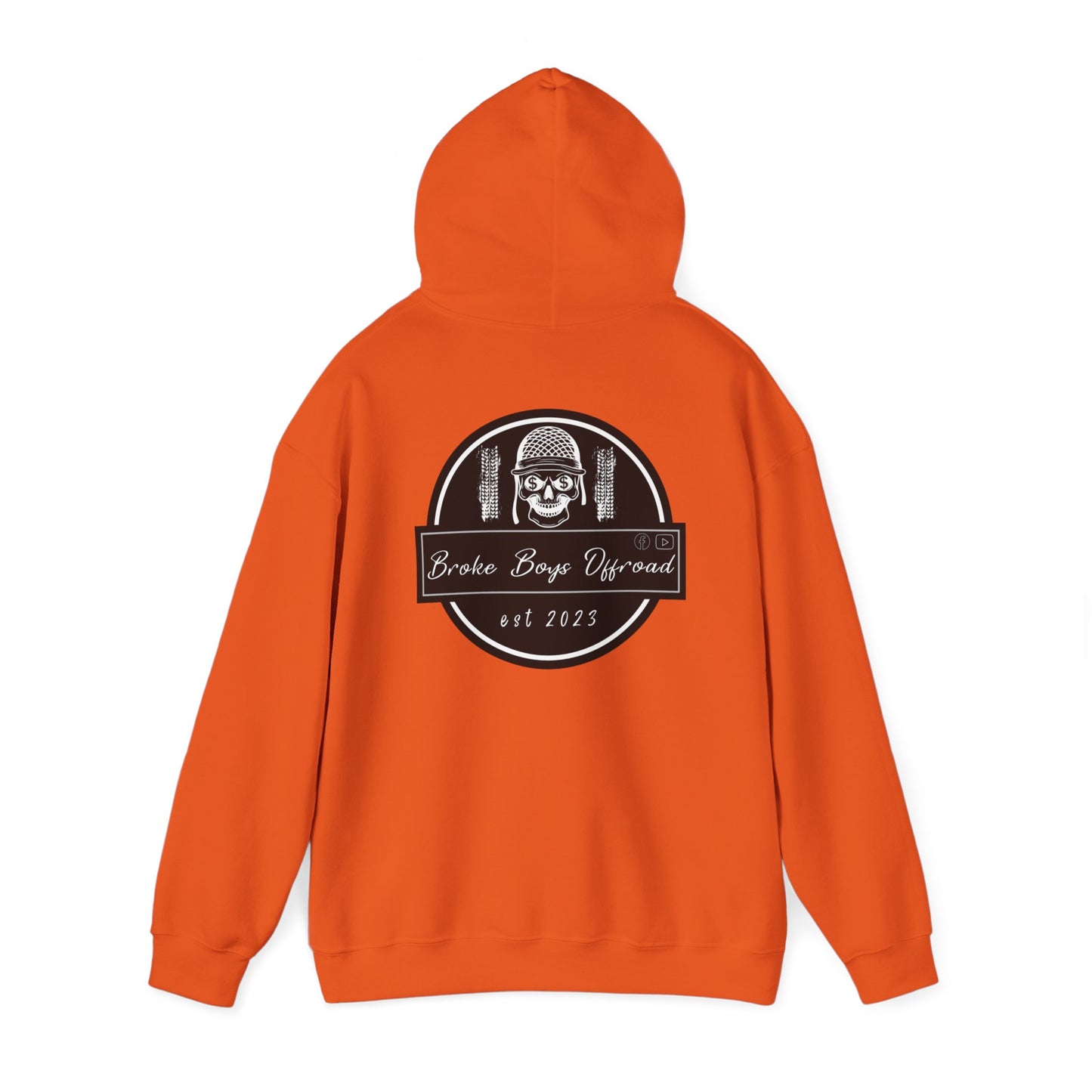 Hooded Sweatshirt "SKULL" logo