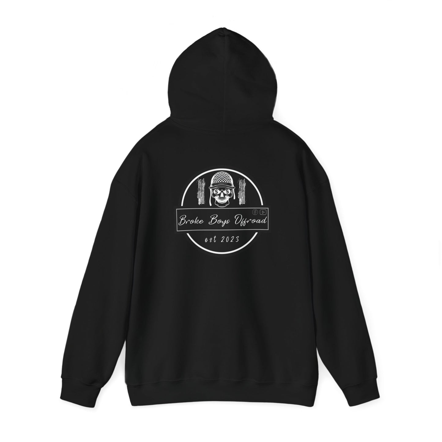 Hooded Sweatshirt "SKULL" logo