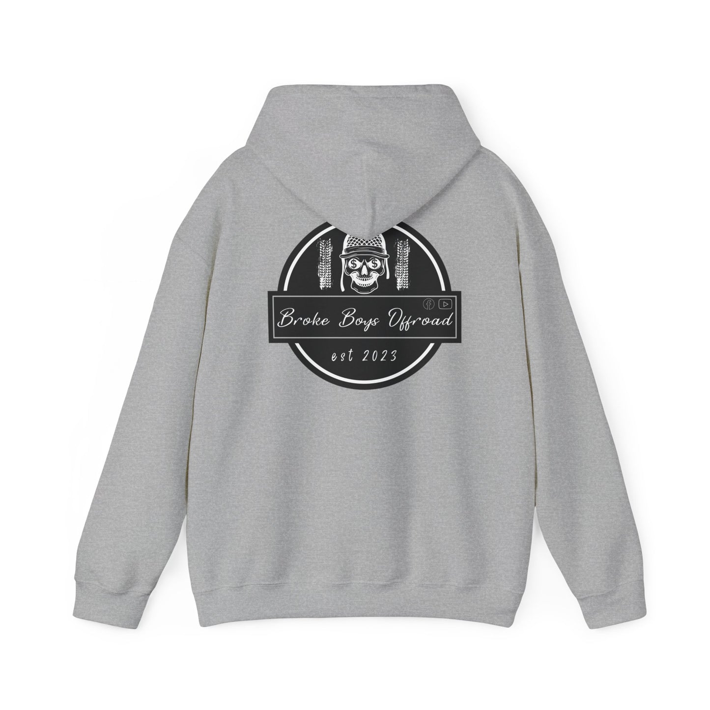 Hooded Sweatshirt "SKULL" logo