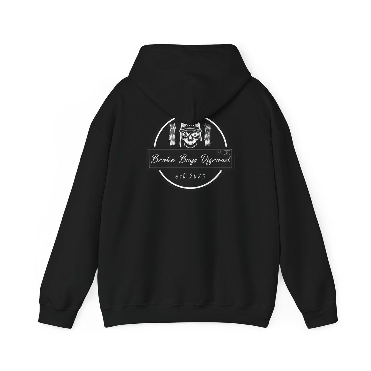 Hooded Sweatshirt "SKULL" logo