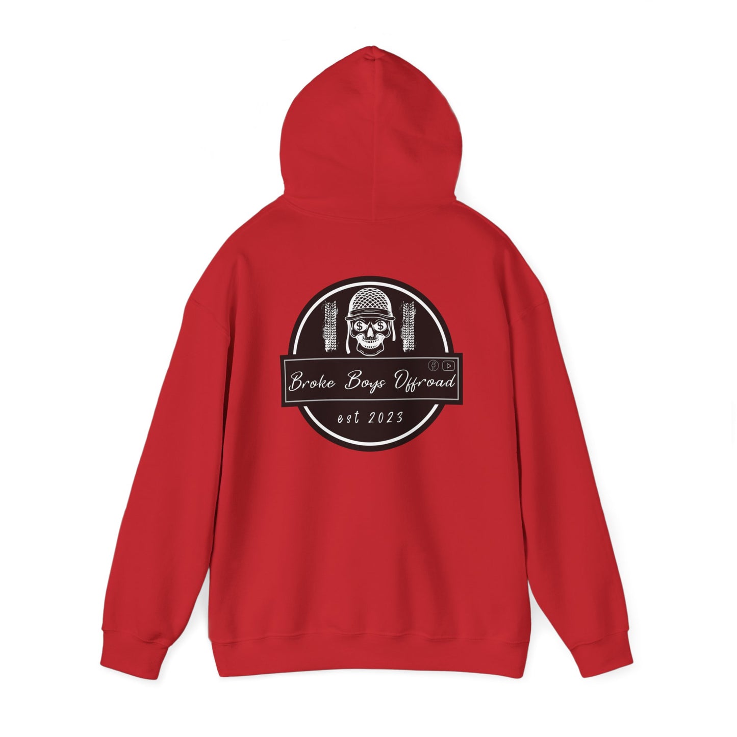 Hooded Sweatshirt "SKULL" logo
