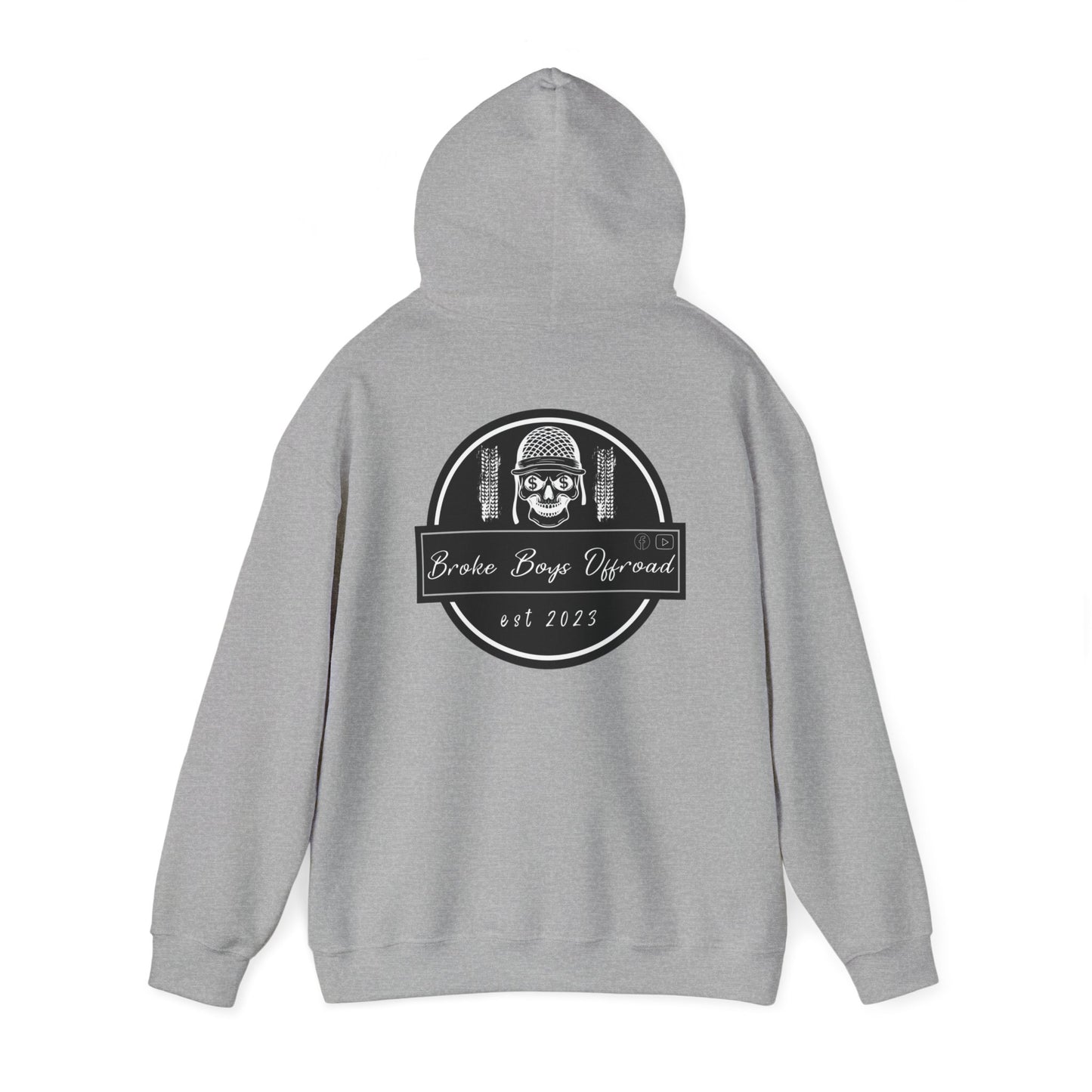 Hooded Sweatshirt "SKULL" logo