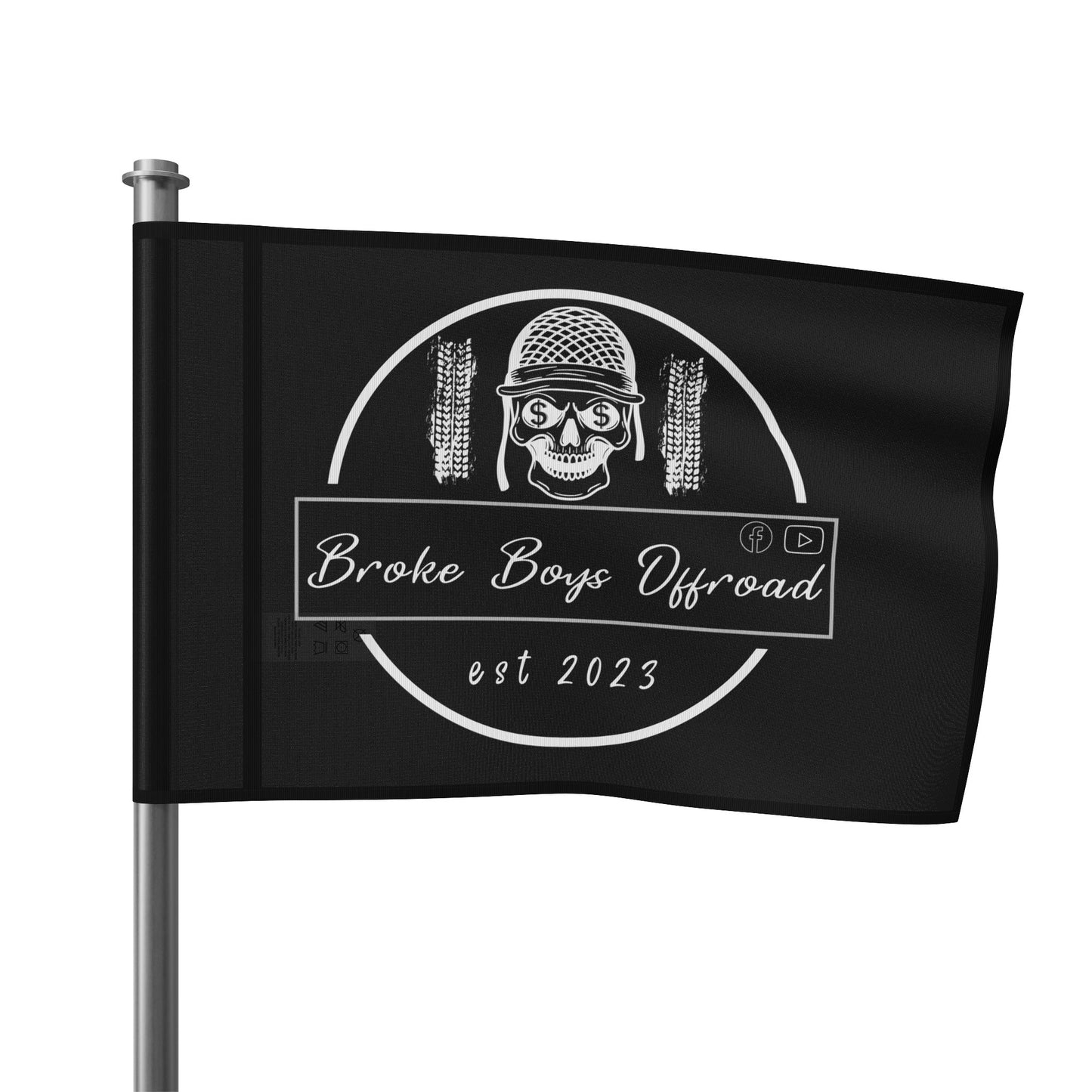 Flag "SKULL" logo