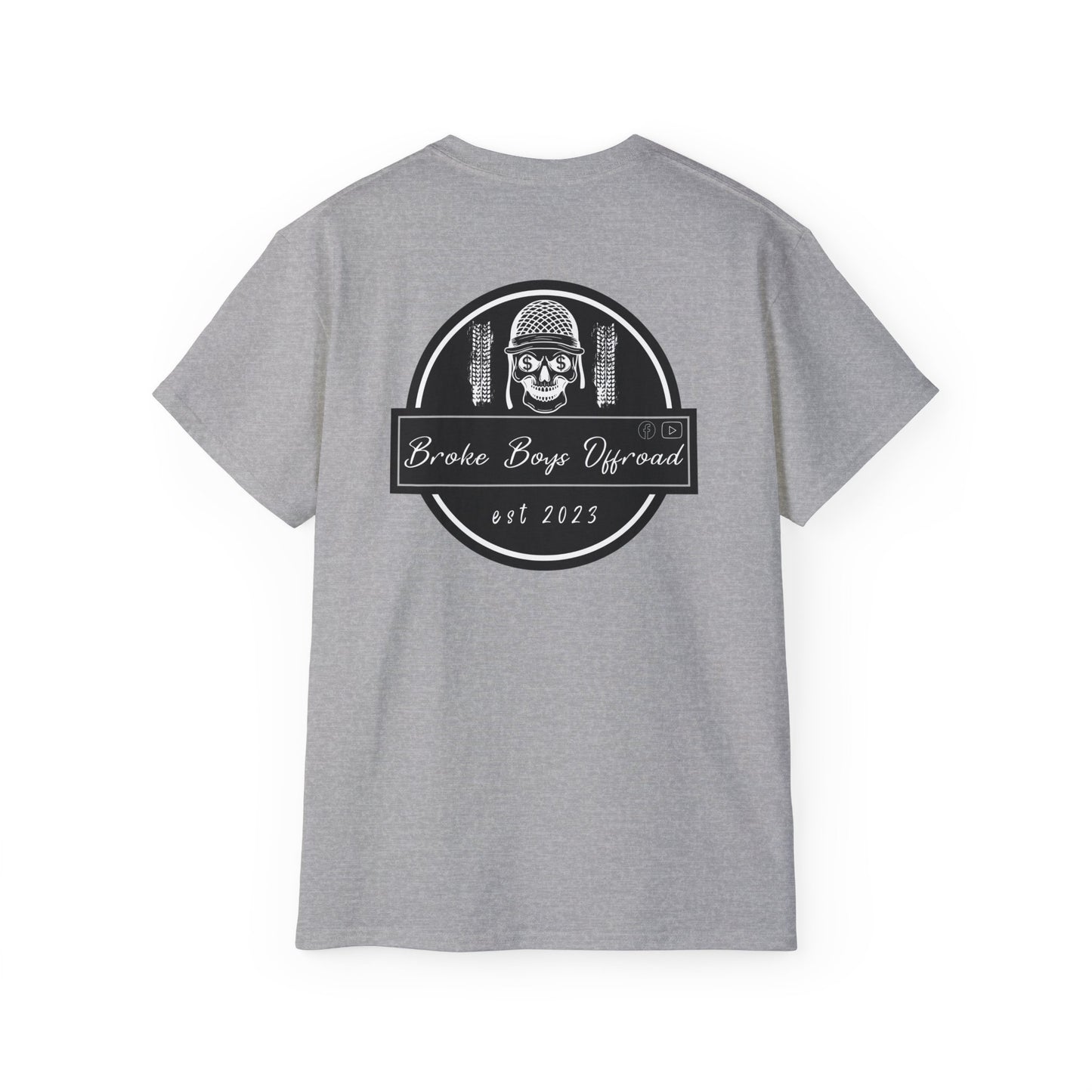 Ultra Cotton Tee "SKULL" logo